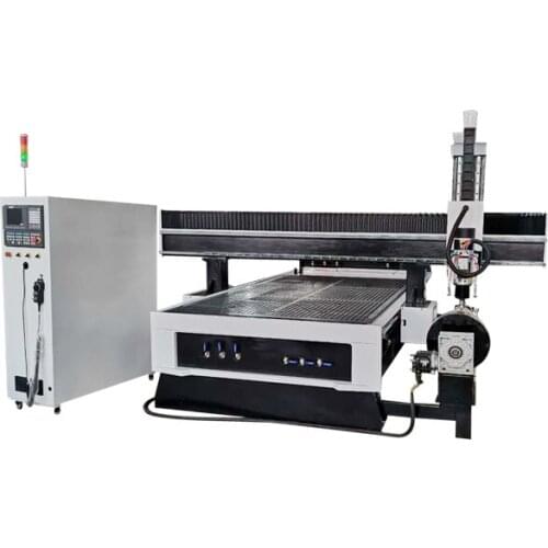 3d CNC Router 4 Axis Wood Router CNC 4 Axis Rotary Spindle CNC Router Machine 4 Axis with Automatic Tool Changer