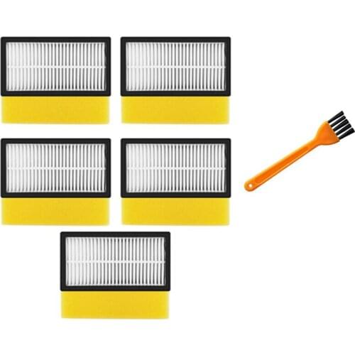 5Sets Replacement Filter Cotton Vacuum Cleane Parts for Bissell 1008 Vacuum Cleaner Accessories.1XCleaning Tool Brush