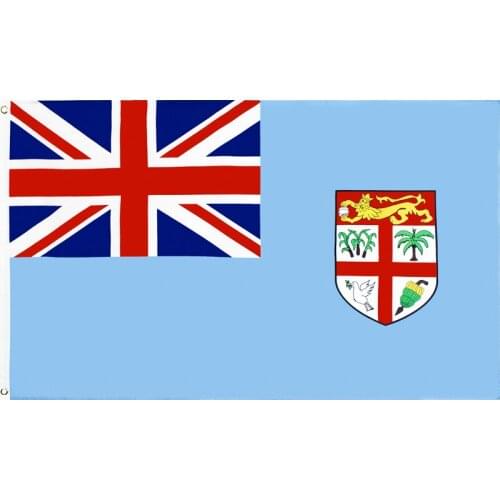 60x90cm/90x150cm Fiji Flag 2x3ft/3x5ft FJI FJ National Banner