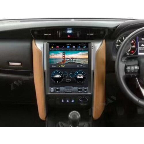 For Toyota Fortuner 2016-2020 Car Radio GPS Navigation Audio Stereo Car Radio Multimedia Player Autoradio Stereo Android 9.0