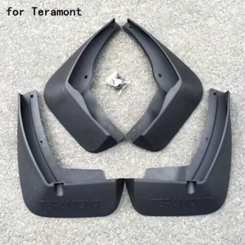 Car accessories car plastic Mud Flaps Splash Guard fender for Volkswagen Teramont/Atlas 2017 2018 Car styling