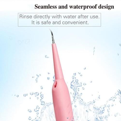 New Design Electric Sonic Dental Scaler Tooth Calculus Remover Tooth Stains Tartar Eraser Home Use Toothwash Tool With Backlight