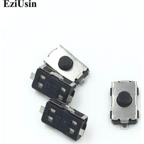 EziUsin 3*6*2.5 NC NO Micro Switch Normally Closed/Open SMD Touch Silica Gel Button Keys Interrupteur 4*6
