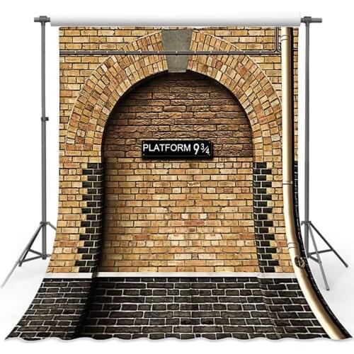 Brick Wall 9 3/4 Kings Photography Backgrounds Photophone Cross Station Magic Photo Backdrops for Photo Studio Photocall