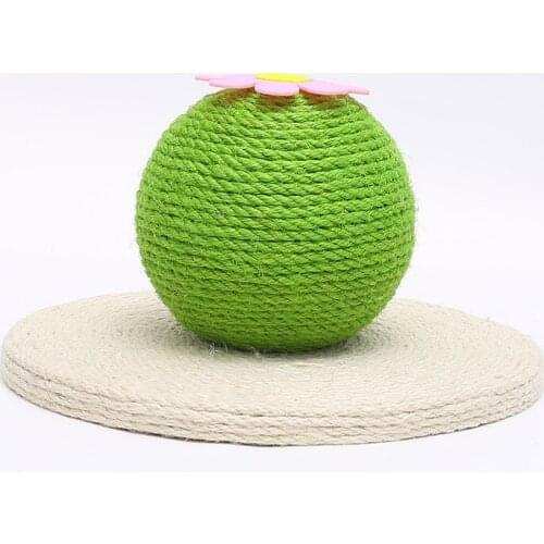 Cat scratching board cat scratching ball sisal scratching column wear-resistant round climbing frame grinding claw toys
