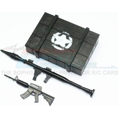 GPM ALLOY CHASSIS COMPONENT MOUNTS For AXIAL SCX10 II 90047 RC Upgrade