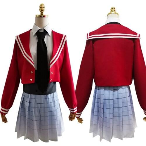 Anime Zombie Land Saga Cosplay Costumes Group Uniform Skirt Outfits Dress Halloween Carnival Suit