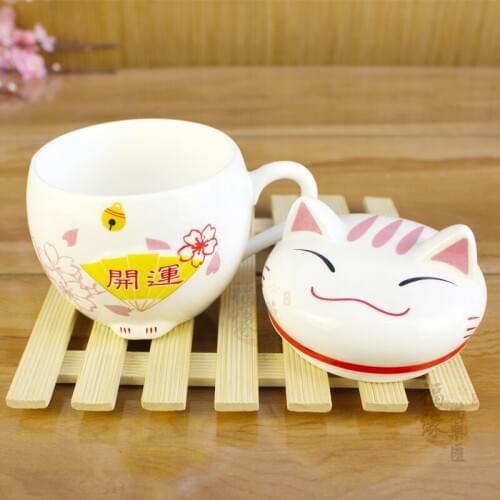 Cute Cartoon Cups Plutus Cat Mug Coffee Milk Cup Creative Cartoon Tea Pots Cup Ceramic Home Decor Mugs Child Xmas Gifts