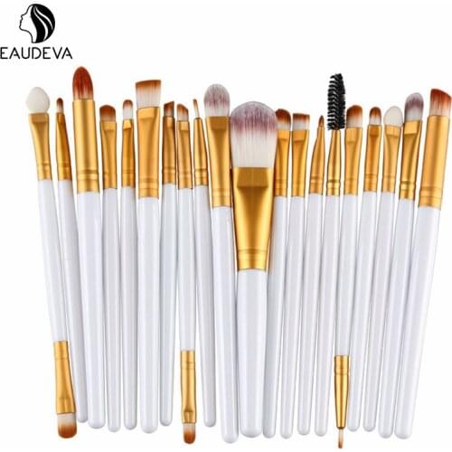 20PCS Makeup Brush Set Eyebrow Eyeshadow Foundation Brush Big Powder Blusher lip Makeup Brushes Cosmetic Set Tool