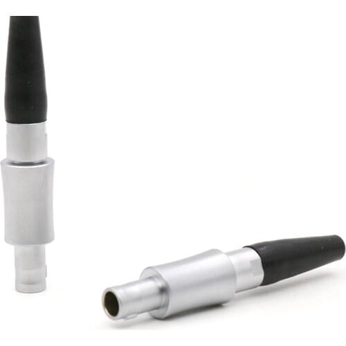 One Pair Gold Plated Headphone Plugs for DIY HD 800 Headphone Cables HI-END