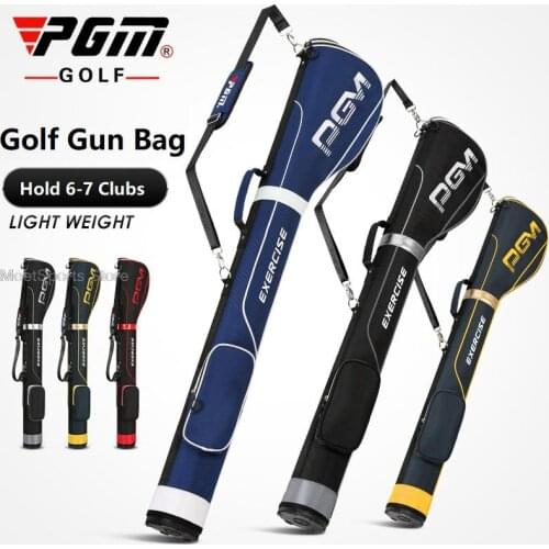 Pgm Portable Golf Bracket Bag Golf Gun Bag Lightweight Standard Large Capacity Sports Pack Can Put 6-7 Clubs Large Capacity New