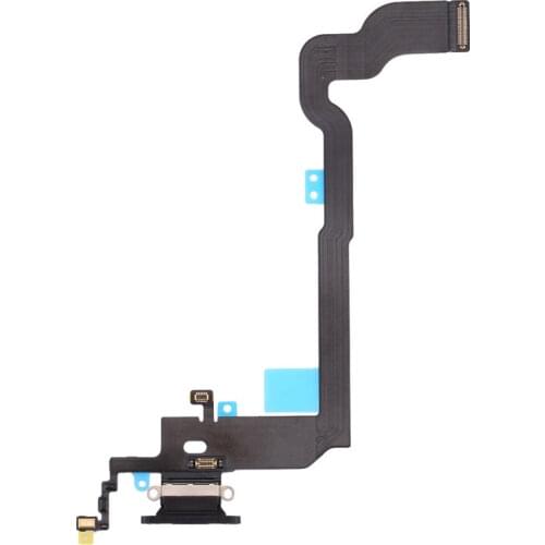 Flat cable connector charging for Apple Iphone X Black