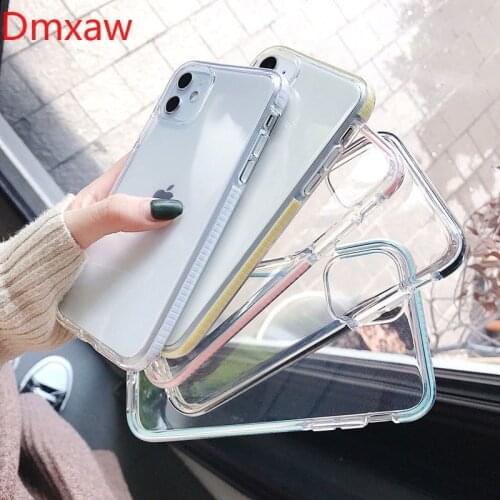 For Vivo V20 SE V17 S1 V15 Pro V11i Y19 Y95 Y91 Y85 V9 Y83 Y81 Phone Case Clear Transparent Shockproof Colorful Soft TPU Cover