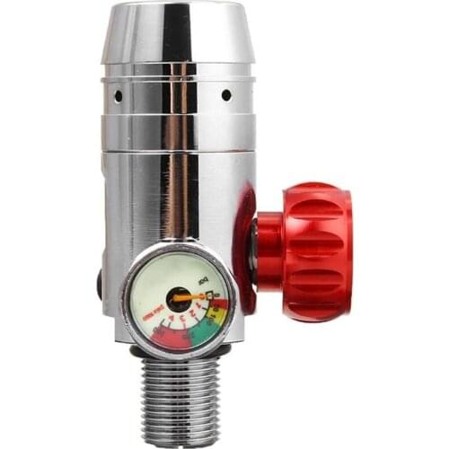 Silvery S400 200Bar Scuba Diving Valve M18X1.5 3000PSI First Level Pressure Reducing Valve for Diving Oxygen Cylinder