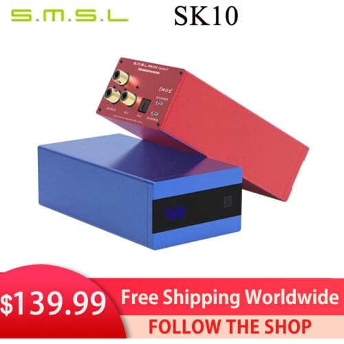 SMSL SK10 MKII Sanskrit 10th MKII AK4493 24Bit /384KHZ DSD256 High-End DAC Decoder