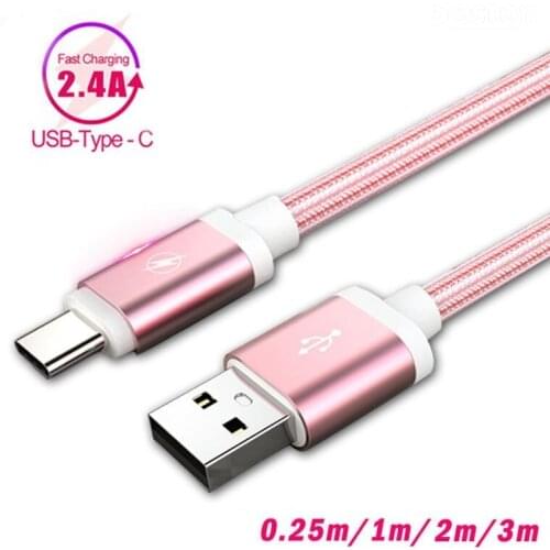 25cm 1m 2m 3m Data USB Charger Cable For iPhone Xs 8 7 6S Plus Xiaomi 8 Samsung S8 S9 S10 iPad Fast Charging Wire Cord Charger