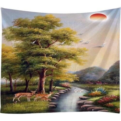 3D Tapestry Wall Hanging Bed Spread Beach Towel Table Cloth Yoga Mat Home Decoration Concise Style Design Muebles de la Sala