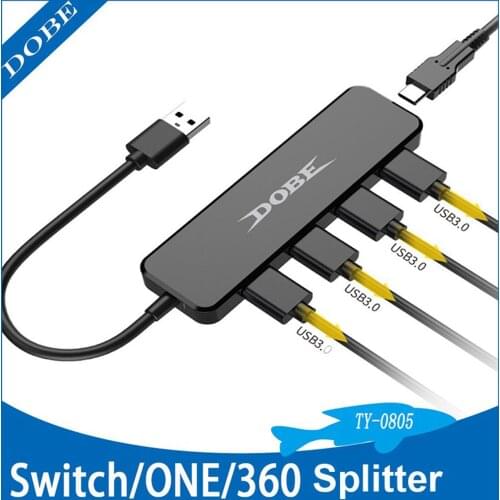 4 in 1 4 Port USB 3.0 Super Speed Data Hub Splitter for PS4 Ultra Slim