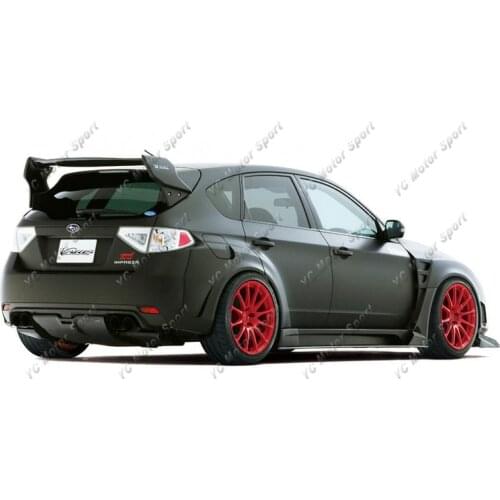 Car Accessories Carbon Fiber VS Ver.1 Style Rear Spoiler without Break Light Fit For 2008-2014 Impreza GRB WRX STI Trunk Wing