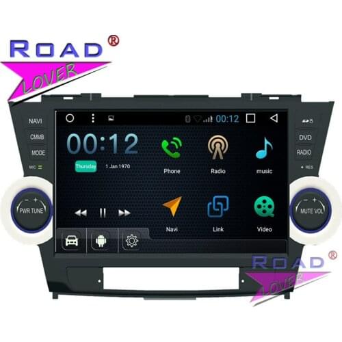TOPNAVI Android 7.1 Quad Core 10" Double Din Car Media Center Player Auto Audio For Toyota Highlander Stereo GPS Navigation MP4
