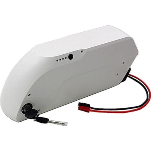 Free Shipping 48v 17.5ah 30A tigershark down tube e-bike battery with USB port for 500w 750w 1000w battery