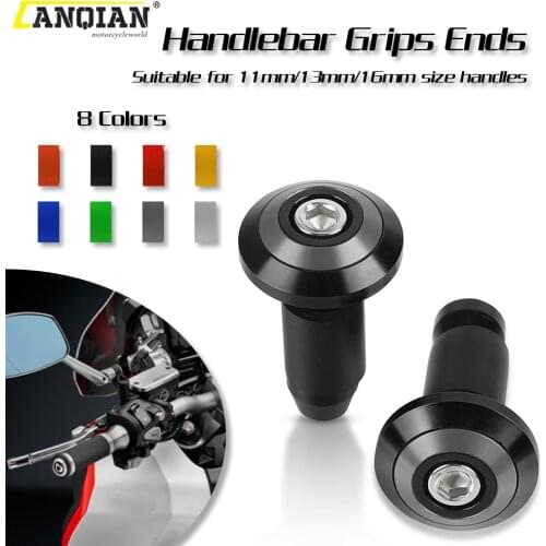 For Aprilia Shiver 900 Shiver SL 750 2007-2017 2016 2015 Dorsoduro 750 Motorcycle Accessories Handlebar Handle Bar Grip End Plug