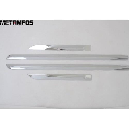 For Honda CR-V CRV 2012-2014 Chrome Side Door Strip Body Skirt Molding Trim Decoration Sticker Exterior Accessories Car Styling