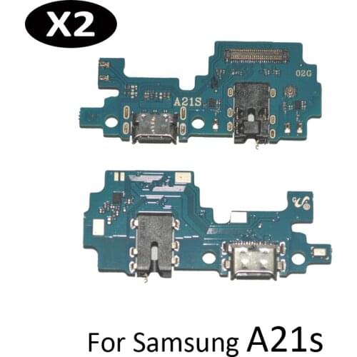 USB Charging Port Dock Board For Samsung A21s A217F A217M A217N A217 Phone New Charger Connector Plate Jack Flex Cable With IC