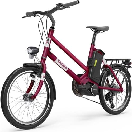 EU STOCK Electric Bike Bicycle YADEA YT300 Mountain Bike Ebike 250W Mens Bicycle 20Inch 36v7.8ah Electric Bicycle 60km Mileage