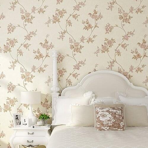 European Damascus 3D Wallpapers For Living Room Luxury Flowers Wall Papers Home Decor Bedroom Wallpapers Rolls 3D American Leaf