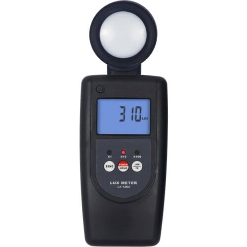 LX-1262 Digital Lux Meter Light Meter Luminometer Range 0~20,000 FC Accuracy ±(5%n+5d)
