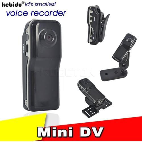 Kebidu 2018 Mini DV DVR Sports Camera for Bike /Motorbike Video Audio Recorder 720P HD DVR Mini DVR Camera + Holder Hot Sale