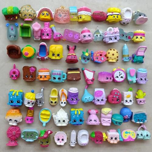 25pcs/lot Miniature Shopping Fruit Dolls Toys For Family Kids Action Figures For Little Figurines Christmas Gift Mixed Seasons