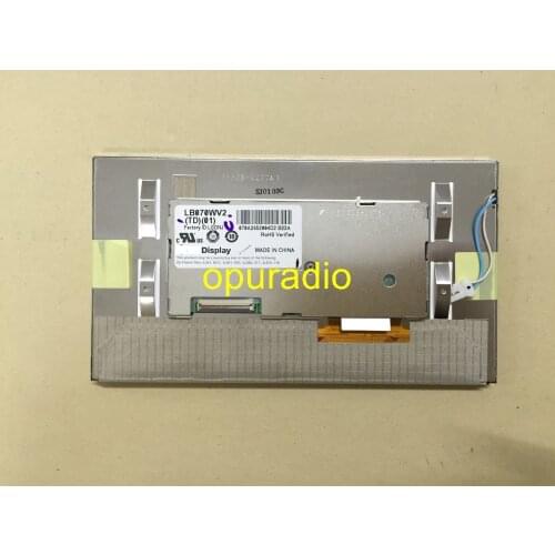 Wholesales 7inch LCD display LB070WV2-TD01 LB070WV2 TD01 screen for Mercedes Buick car DVD GPS Navigation audio 5pcs/lot