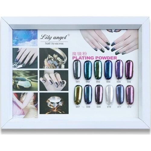 Practice Nail Art Show Case Showing Shelf Stand Fashion Nail Gel Polish Color Card Nail Display Full Color Rack Card Boards 1PC