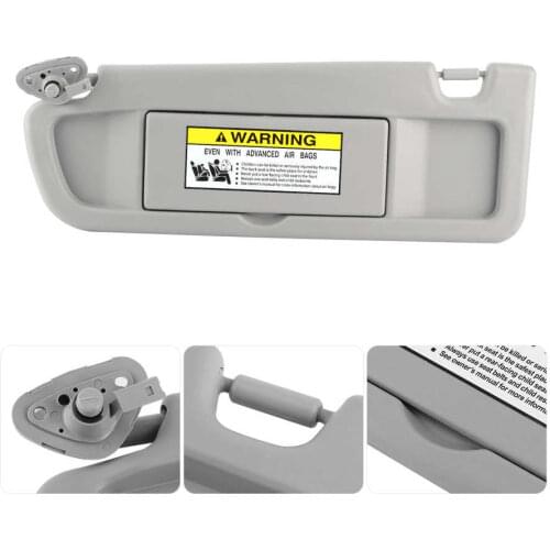 Sun Visor Sunshade Board Gray Left Driver Side 83280-SNA-A01ZA Fit for Honda Civic 06-11