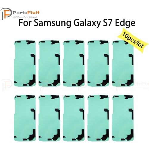 10pcs/lot Waterproof Adhesive Sticker for Galaxy S7 edge