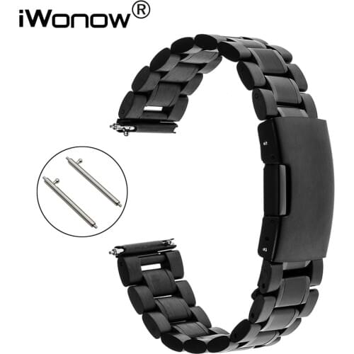 Quick Release Stainless Steel Watch Band for Seiko Citizen Casio Men Women Wrist Strap Link Bracelet Black Silver 18mm 20mm 22mm