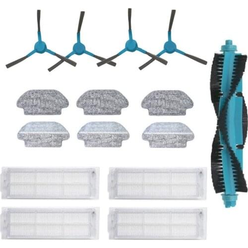 Main Brush Side Brush Hepa Filters Kit for Viomi V2Pro Filter HEPA Sweeping Mopping Robot Vacuum Cleaner