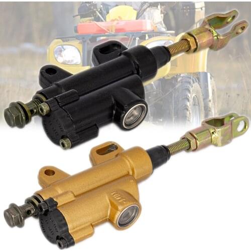 New Motorcycle Rear Hydraulic Brake Master Cylinder Pump For 50cc 70cc 110cc 125cc 150cc 250cc Thumpstar ATV Pit Pro Dirt Bike