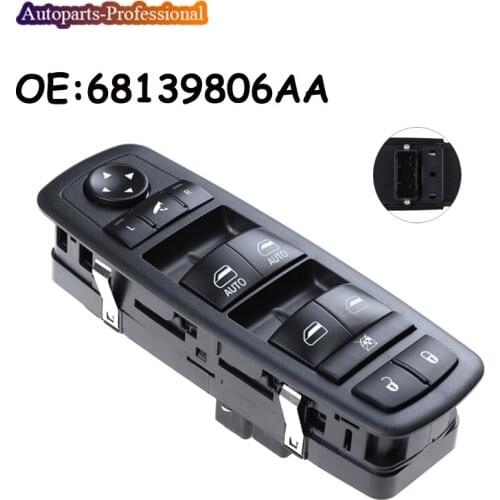 Car accessories 68139806AA 68139806AB For D odge Journey 2018 Front Left Master Power Window Switch High Quality