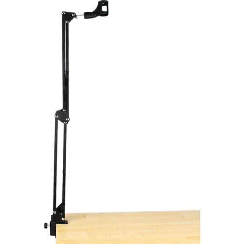 Microphone Suspension Mic Clip Adjustable Boom Studio Scissor Arm Stand