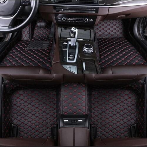 Custom 5 Seat car floor mat for bmw 6 Series E63 E64 F12 F13 F06 G32 640i 645Ci 650i xDrive Gran carpet alfombra Phone pocket