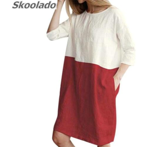 Летние платья-рубашки Skoonlado China At AliExpress