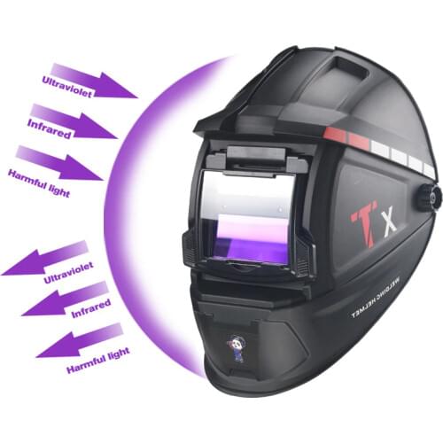 Solar Auto Darkening Welding Mask/Helmet/Welder Cap for Welding Machine and Plasma Cutting Tool