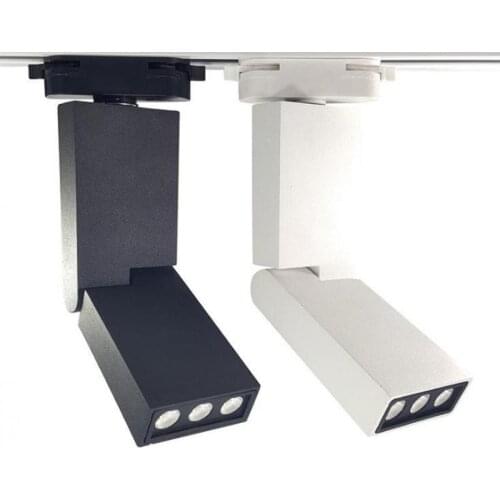 Led Linear Track Light Clothing Store 10w Wall decorative spotlight backdrop lighting Fold rotate Art cube Ceiling led lamp