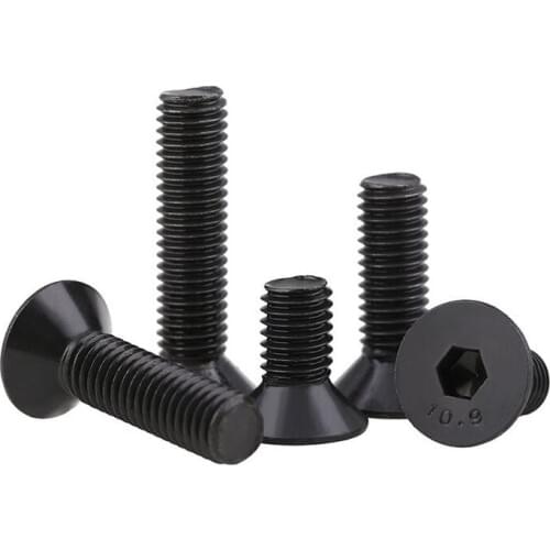 4#-40 6#-32 8#-32 10#-32 thread 10.9 American-made flat head / countersunk head hexagon socket screw UNC