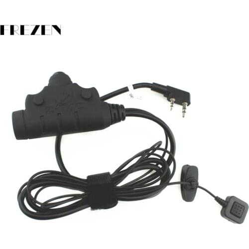 Z-Tac upgraded U94 with finger launch button PTT switch Z115 for Kenwood Baofeng UV-82 TYT Midland Two Way Radio