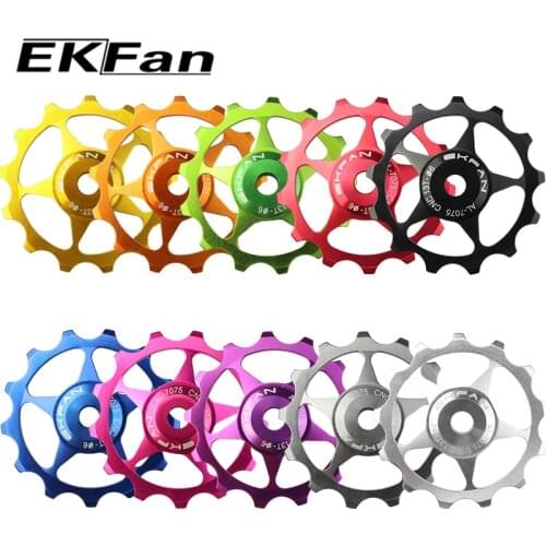 13T MTB Bicycle Rear Derailleur Pulley Aluminum Alloy Jockey Wheel Road Bike Guide Roller Idler Part Cycling Accessory 10 Color