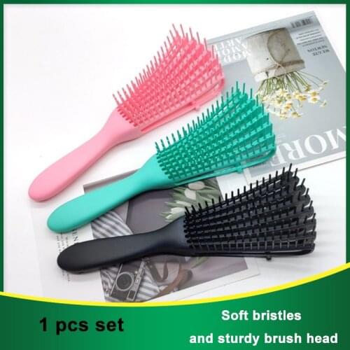 Ladies Eight claw Comb 1pcs New Style Hair Beauty Multifunctional Styling Smooth Hair Massage Comb Plastic Anti static Tool